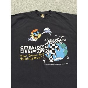 Dexter's Laboratory Shirt Cartoon Network Size XL PROJECT JOY